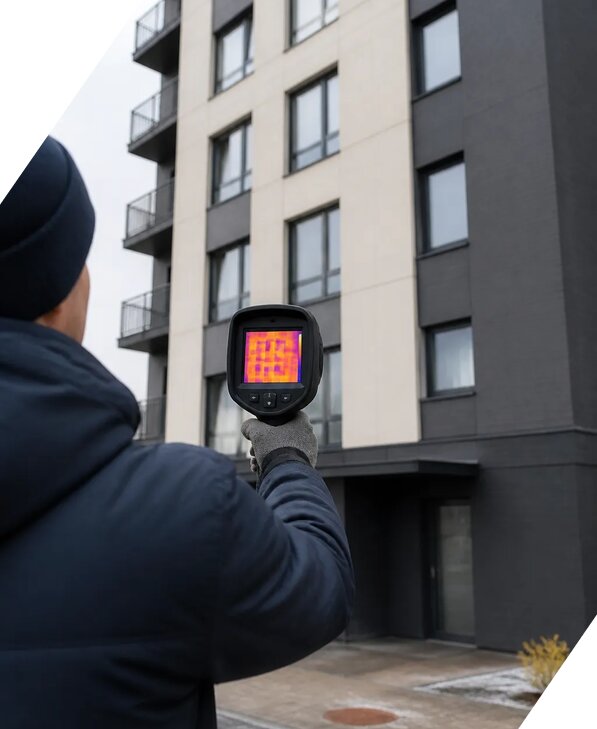 Тепловизионное обследование зданий в Лысьве от 5129 р. | ЭкспертизаРоссия
